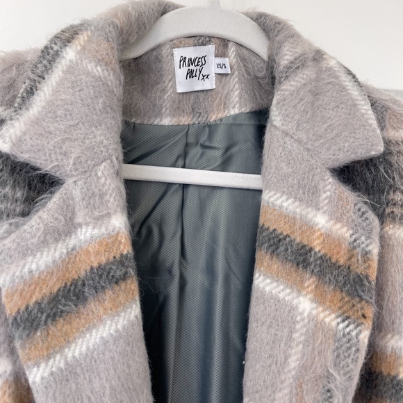 Plaid coat - Picture 3 of 4